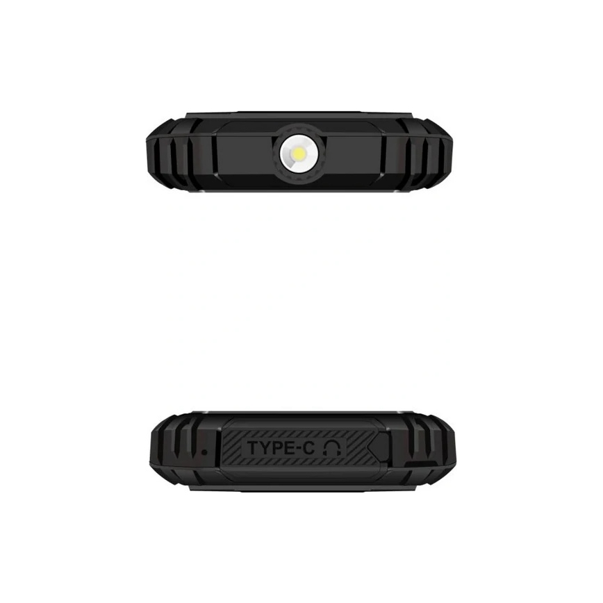 Evolveo - MaxPhone A1, telefon med fysiske taster og Dual SIM, sort