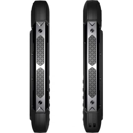 Evolveo - StrongPhone H1, vandtæt Dual-SIM-telefon, sort/grå