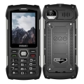 Evolveo - StrongPhone H1 vandtæt Dual SIM-telefon sort/sølv