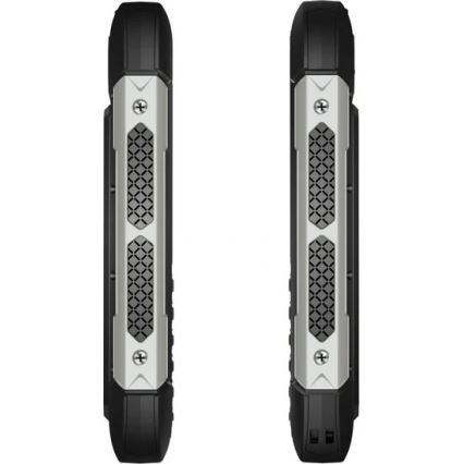 Evolveo - StrongPhone H1, vandtæt Dual-SIM-telefon, sort-sølv