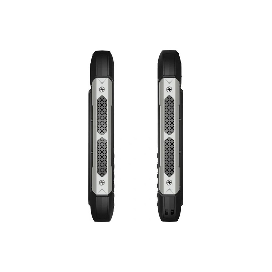 Evolveo - StrongPhone H1, vandtæt Dual-SIM-telefon, sort-sølv