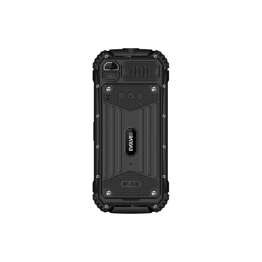 Evolveo - StrongPhone Q1 vandtæt Dual SIM-telefon i sort