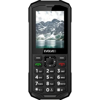 Evolveo - StrongPhone X5, vandtæt Dual SIM-telefon, sort - grå