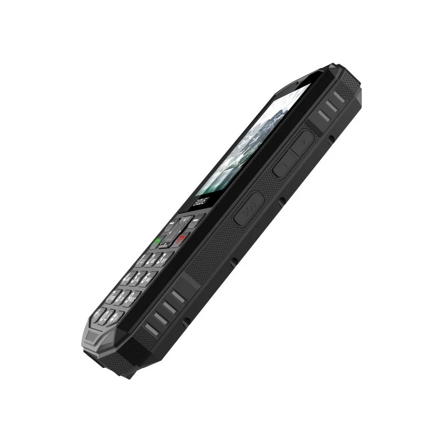 Evolveo - StrongPhone X5, vandtæt Dual SIM-telefon, sort - grå