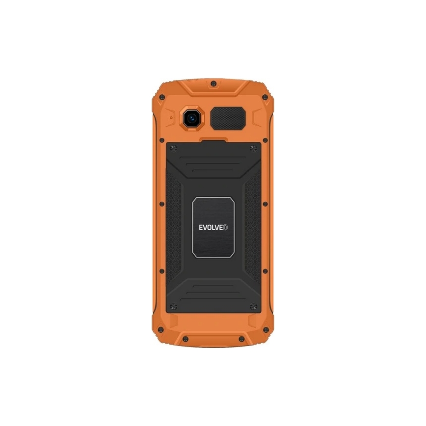 Evolveo - StrongPhone Z6, vandtæt Dual-SIM-telefon, orange