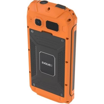 Evolveo - StrongPhone Z6, vandtæt Dual-SIM-telefon, orange