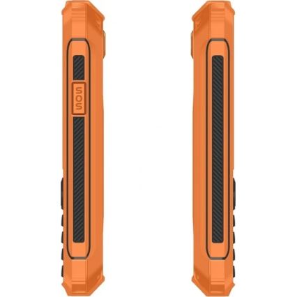 Evolveo - StrongPhone Z6, vandtæt Dual-SIM-telefon, orange