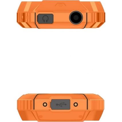 Evolveo - StrongPhone Z6, vandtæt Dual-SIM-telefon, orange