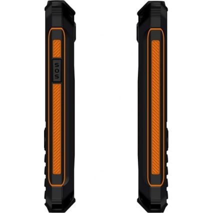Evolveo - StrongPhone Z6, vandtæt Dual SIM telefon, sort - orange