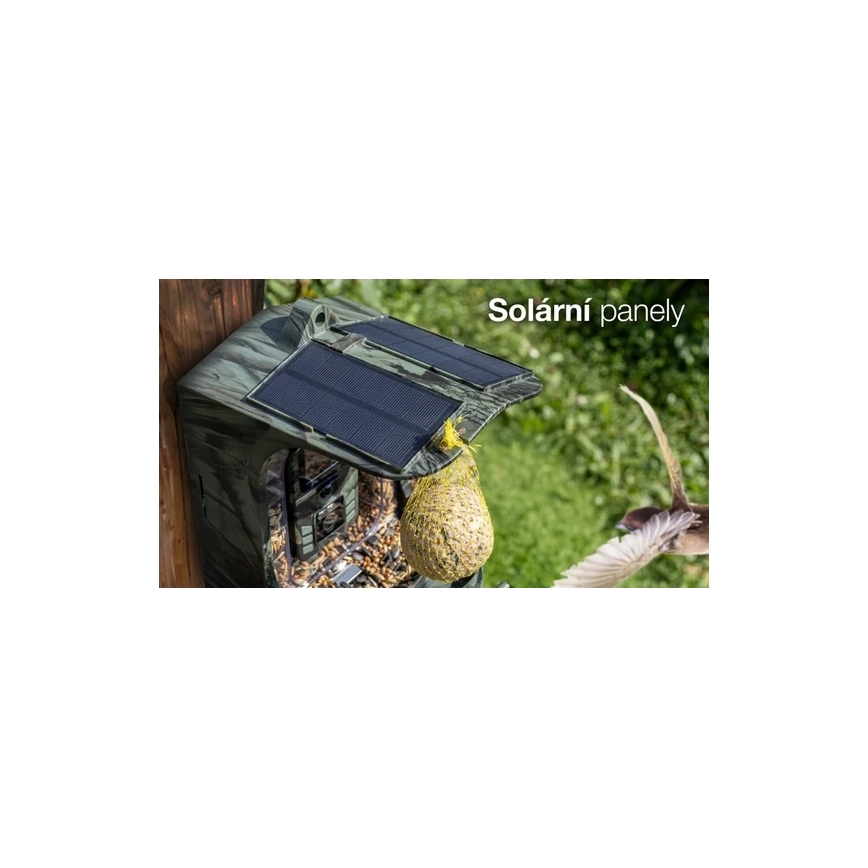 Evolveo - StrongVision BirdFeeder - intelligent fuglefoderautomat med kamera og solpaneler