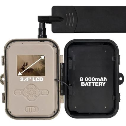 Evolveo - StrongVision Dual PRO 4G, vildtkamera med billedoverførsel, 16 GB