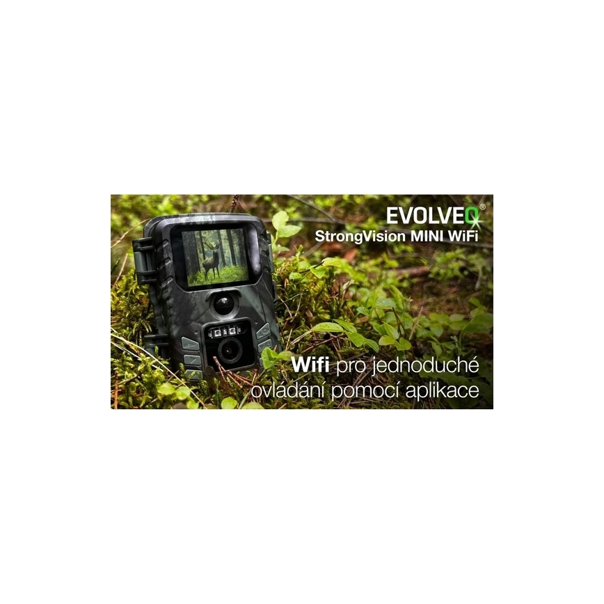 Evolveo - StrongVision MINI Wi‑Fi, vildtkamera/sikkerhedskamera med app