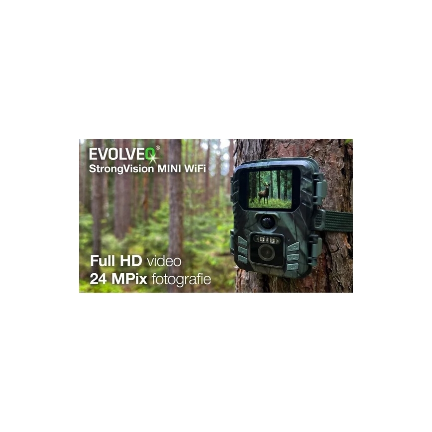 Evolveo - StrongVision MINI Wi‑Fi, vildtkamera/sikkerhedskamera med app