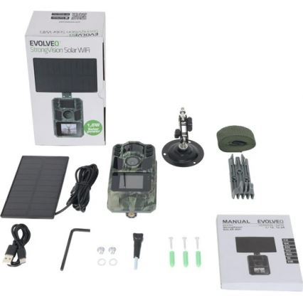 Evolveo - StrongVision Solar Wi-Fi, vildtkamera med Wi-Fi og solcellepanel