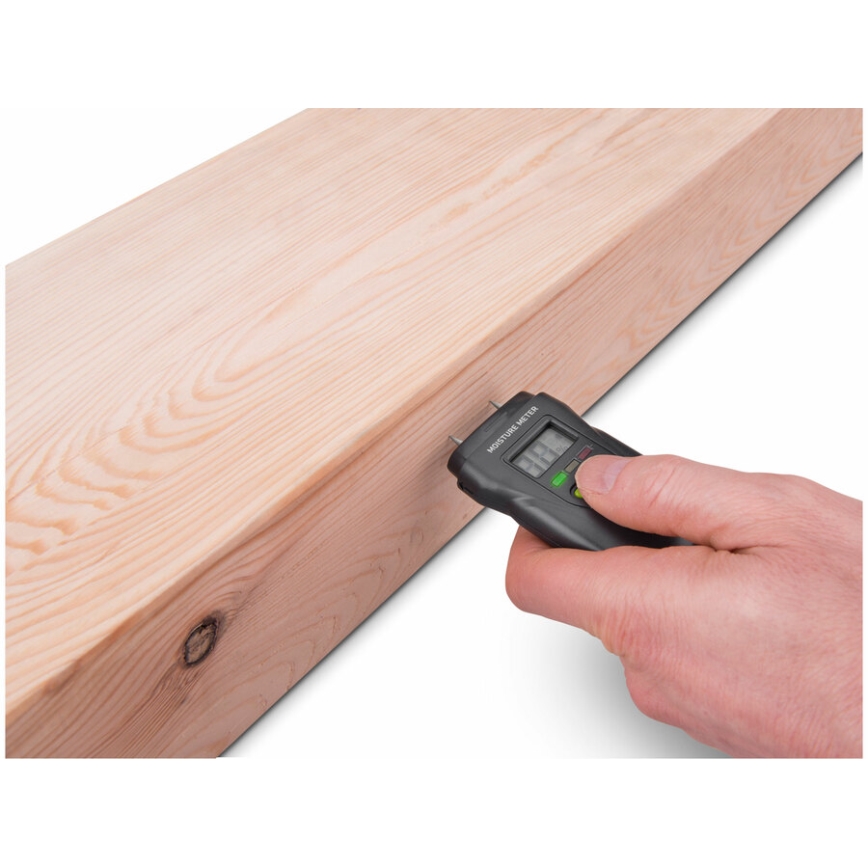 Extol - Fugtighedsmåler med LCD-display 4xLR44