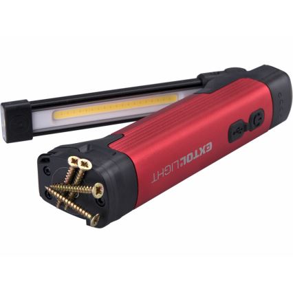 Extol - Genopladelig LED arbejdslampe dæmpbar LED/3,7V 2600 mAh IPX4