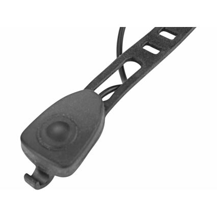 Extol - Genopladelig LED lommelygte m. cykelhorn LED/5W/1200 mAh/3,7V IPX4