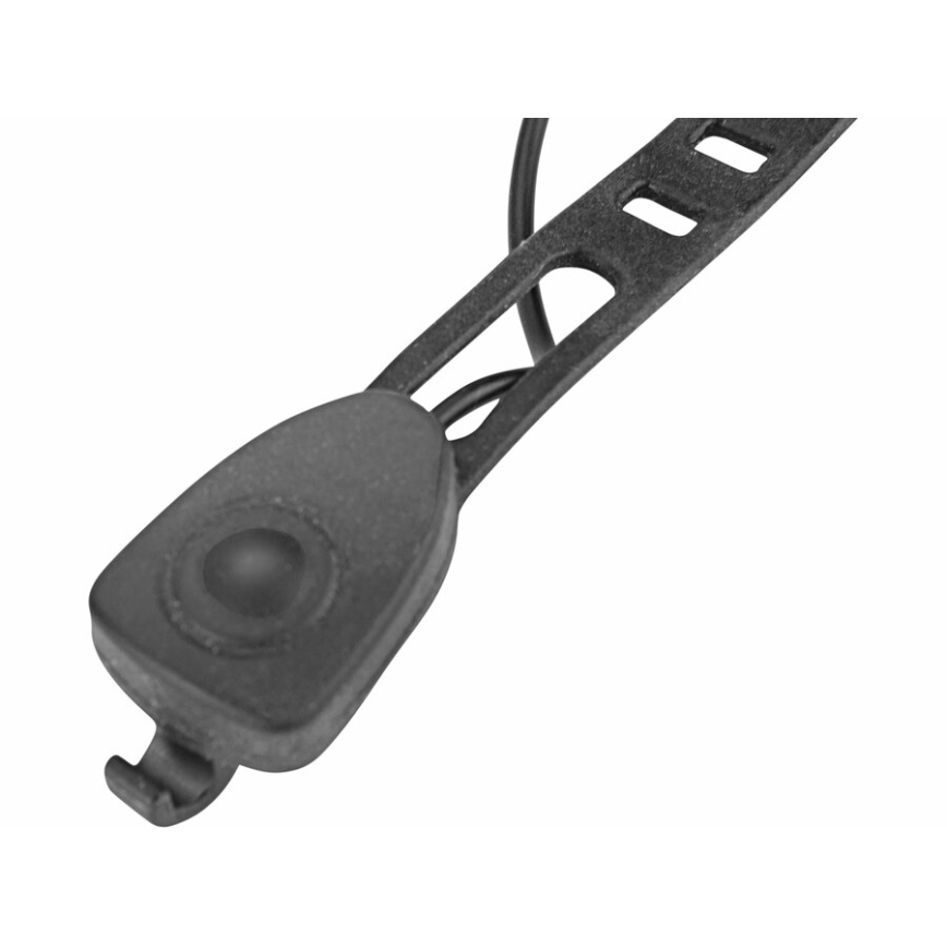 Extol - Genopladelig LED lommelygte m. cykelhorn LED/5W/1200 mAh/3,7V IPX4