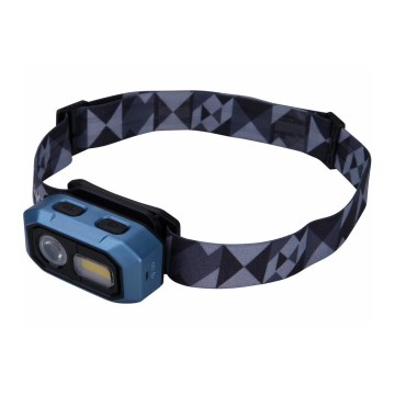 Extol - Genopladelig LED pandelampe med sensor LED/1400 mAh/3,7V IPX4