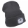 Extol - Hat med pandelampe og USB opladning 250 mAh sort size UNI