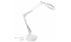 Extol - LED bordlampe dæmpbar med forstørrelsesglas LED/8W/5V 2900/4500/7500K hvid