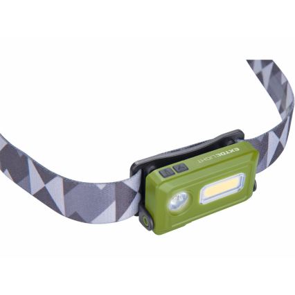 Extol - LED Genopladeligt pandelygte LED/500 mAh/3,7V IPX4
