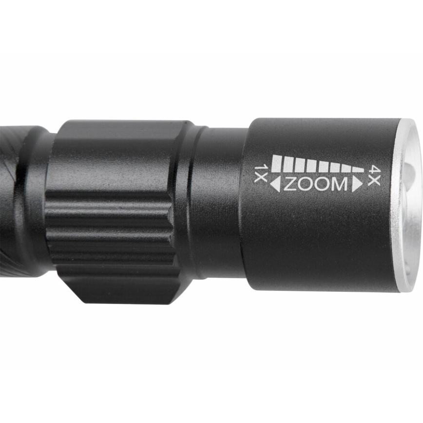 Extol - LED lommelygte LED/3W/450 mAh/3,7V sort