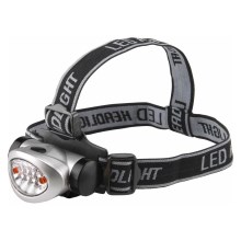 Extol - LED pandelampe LED/3xAAA sort/sølvfarvet