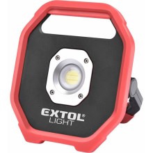 Extol - LED projektør LED/10W/6xAA IP54 bærbar