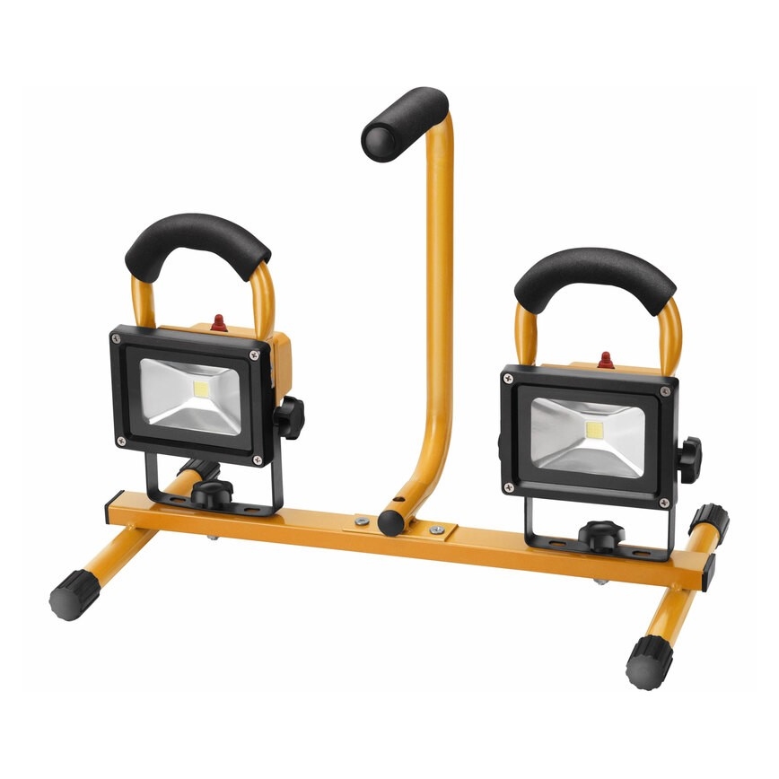 Extol - LED projektør med stativ 2xLED/10W/230V IP65