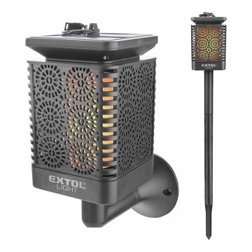 Extol - LED Solcellelampe 4i1 LED/600 mAh/1,2V IP44
