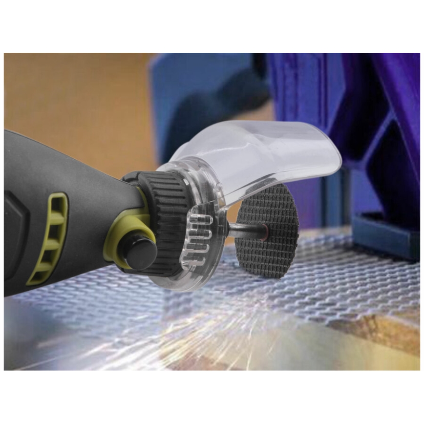 Extol - Lige slibemaskine med fleksibelt skaft 135W/230V