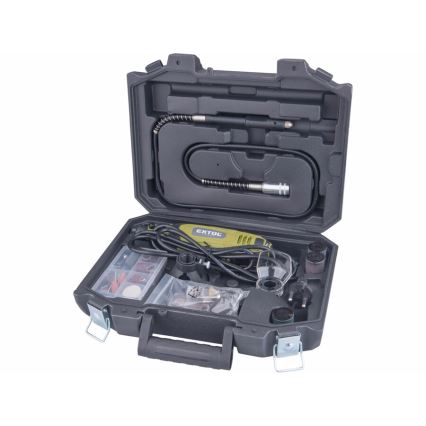 Extol - Lige slibemaskine med fleksibelt skaft 135W/230V