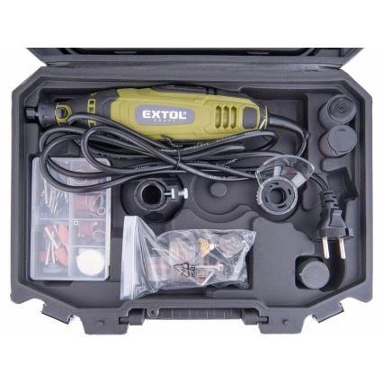 Extol - Lige slibemaskine med fleksibelt skaft 135W/230V