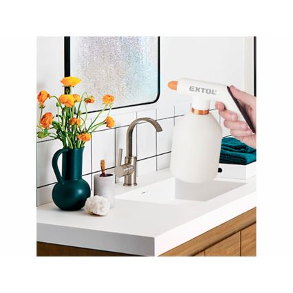 Extol Premium - Genopladelig ledningsfri sprinkler 1l 2000 mAh