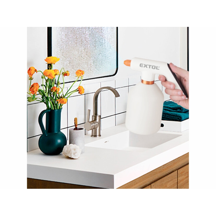 Extol Premium - Genopladelig ledningsfri sprinkler 1l 2000 mAh