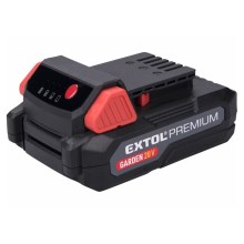 Extol Premium - Genopladeligt batteri 2000 mAh/20V