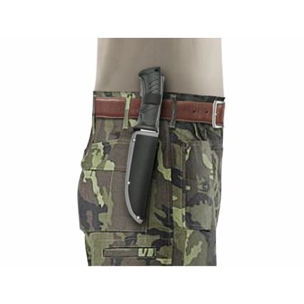 Extol Premium - Jagtkniv sort/rustfri 14,5 cm