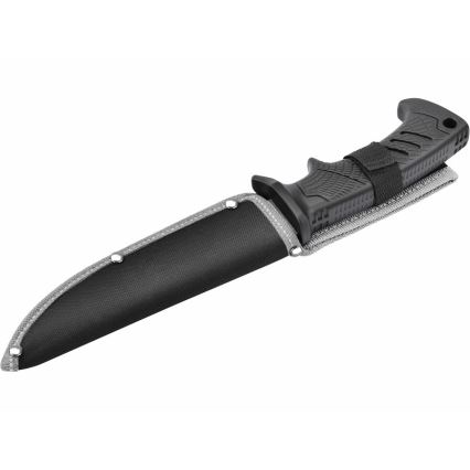 Extol Premium - Jagtkniv sort/rustfri 14,5 cm