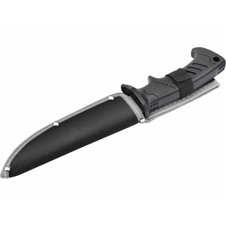 Extol Premium - Jagtkniv sort/rustfri 14,5 cm