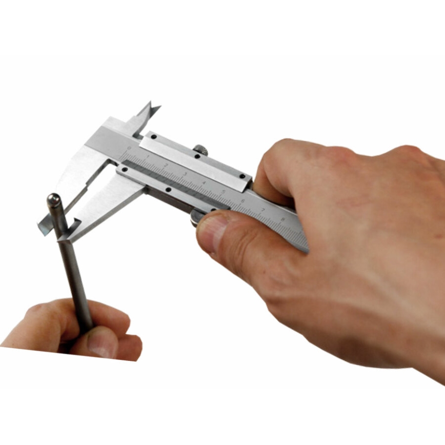 Extol Premium - Justerbar lineal 0-150 mm metal