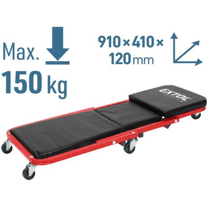 Extol Premium - Mobilt montageleje/sæde 2-i-1