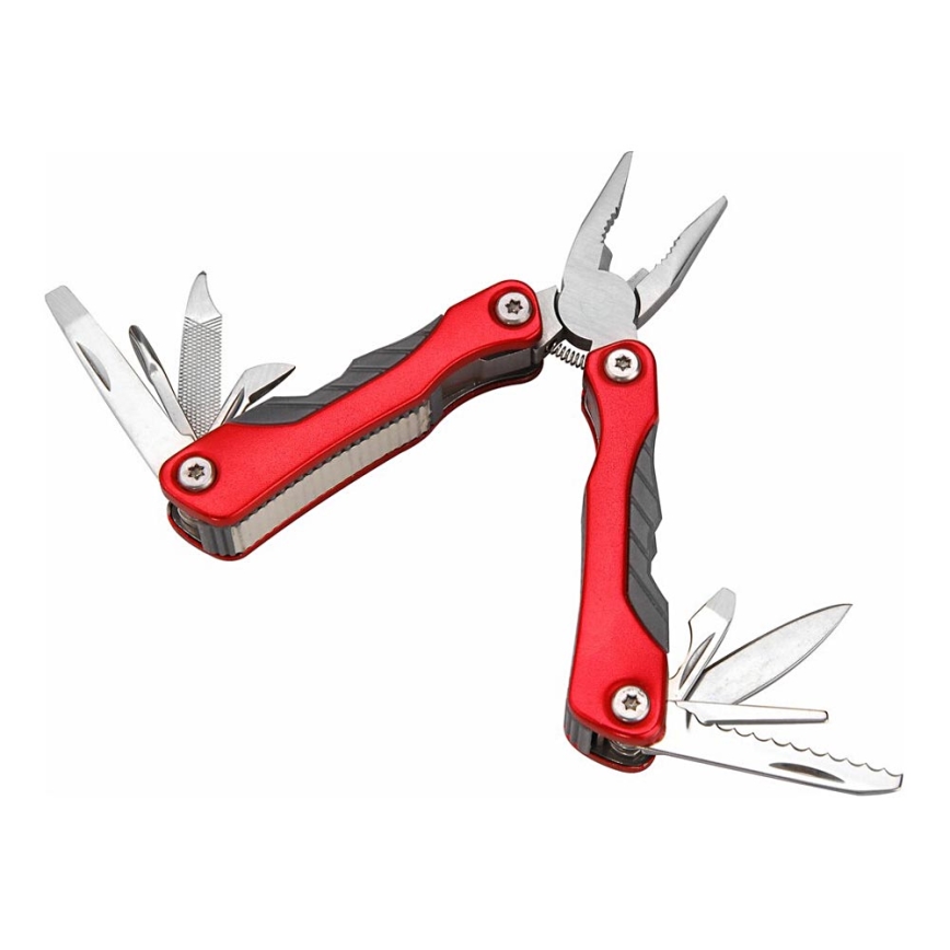 Extol Premium - Multifunktionelle lommetænger med 9-i-1 værktøj i rustfrit stål