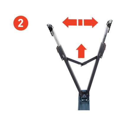 Extol Premium - Sammenklappelig arbejdsbuk