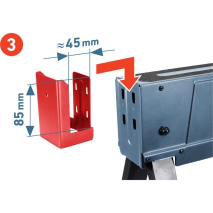 Extol Premium - Sammenklappelig arbejdsbuk