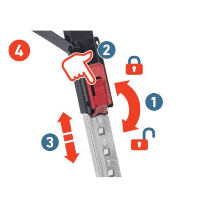 Extol Premium - Sammenklappelig arbejdsbuk