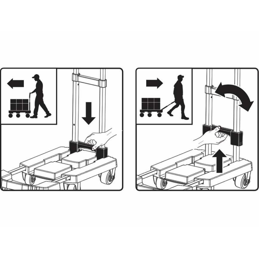 Extol Premium - Sammenklappelig tralle