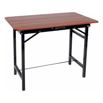 Extol - Sammenklappeligt arbejdsbord 100x60 cm brun/sort