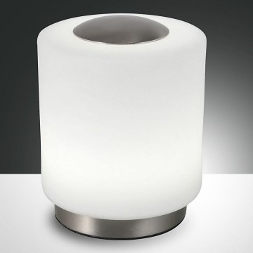 Fabas Luce 3257-30-178 - LED Dæmpbar bordlampe SIMI LED/8W/230V mat krom