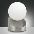 Fabas Luce 3360-30-178 - LED Bordlampe dæmpbar med touch-funktion GRAVITY LED/5W/230V mat krom